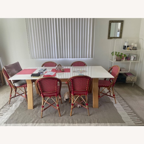 Used West Elm Rectangle Gloss Epoxy for sale on AptDeco
