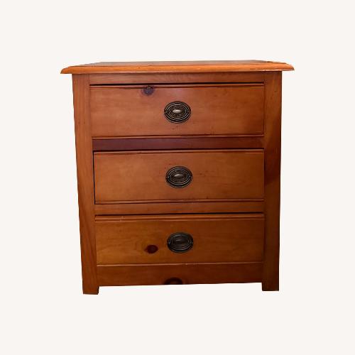 Used  Real Wood Nightstand for sale on AptDeco