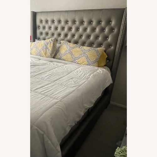 Used King Size Bed Frame for sale on AptDeco