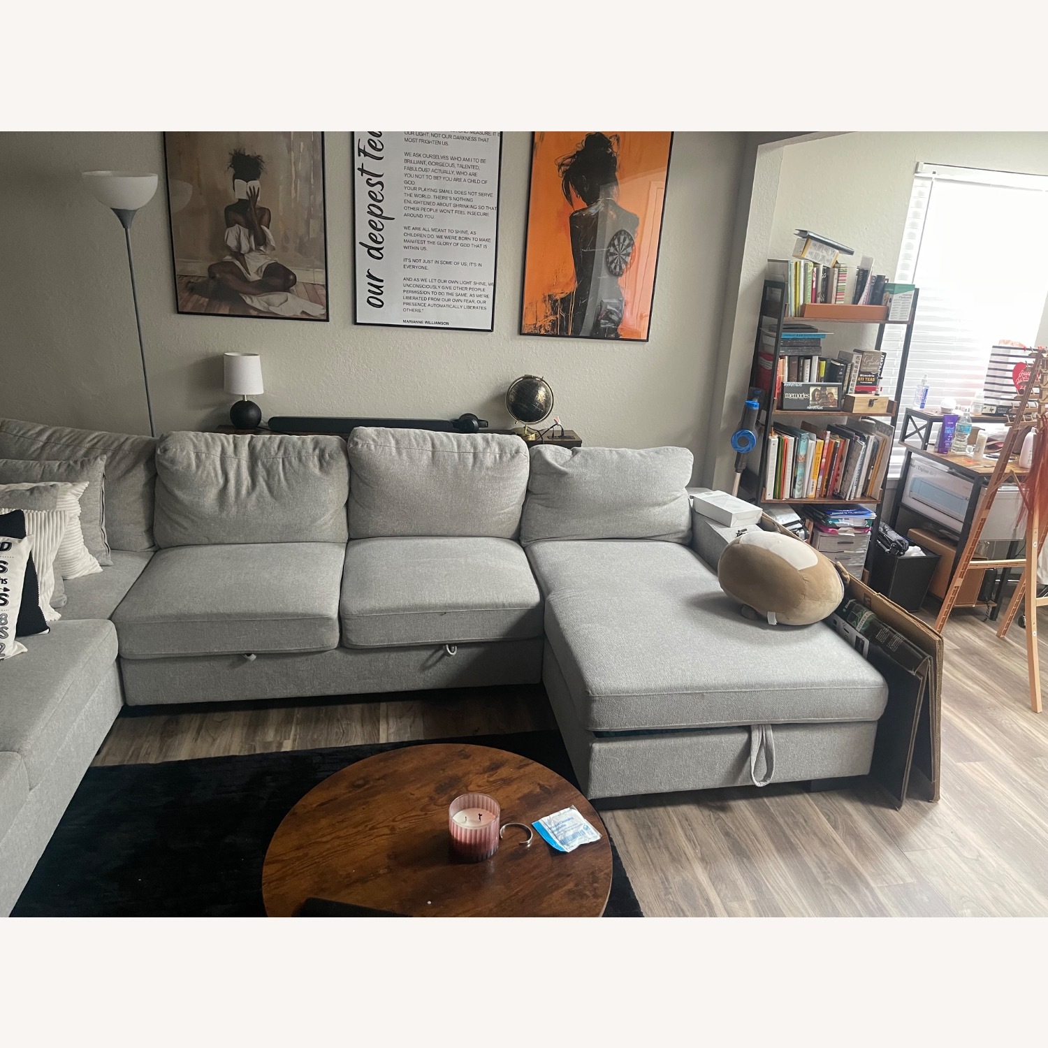  Milo 4-Piece Media Sleeper Sectional - image-3