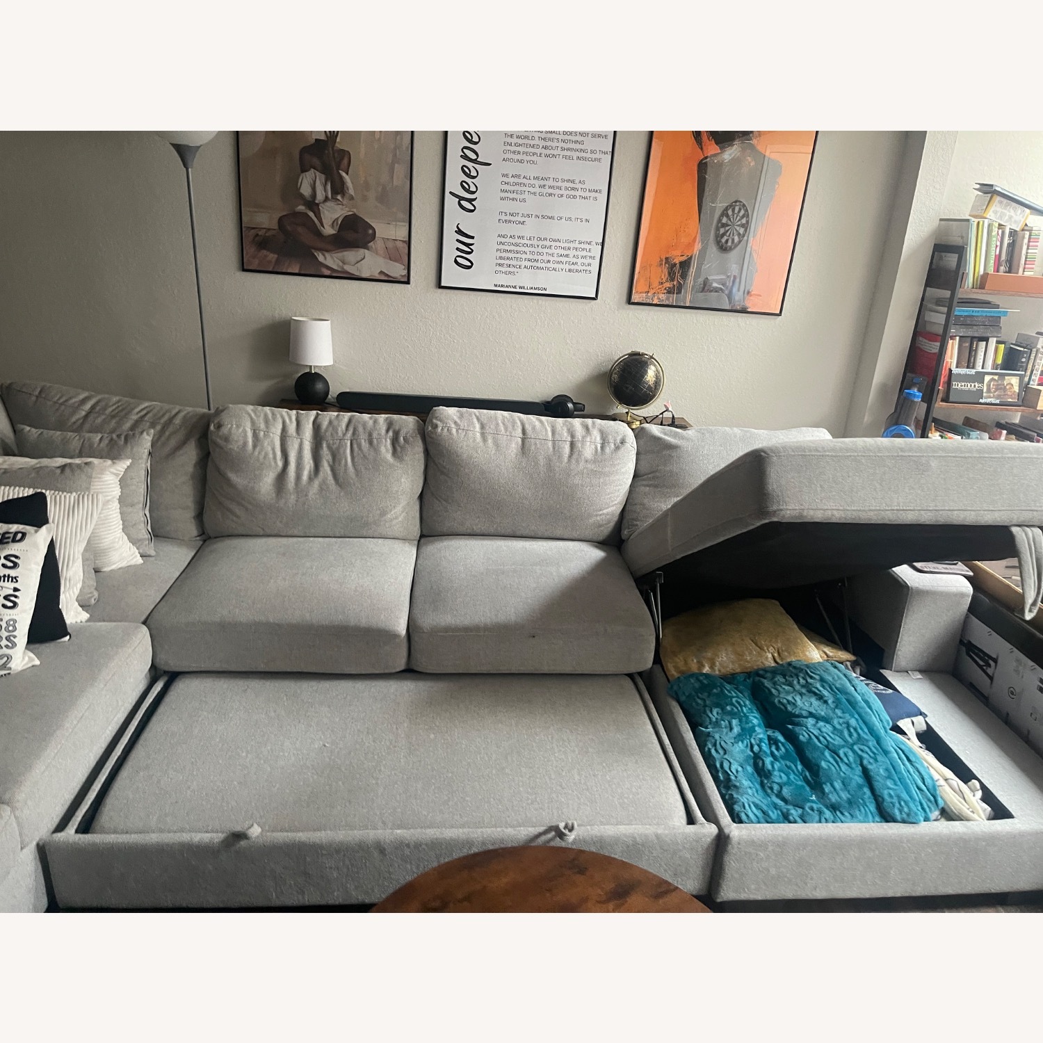  Milo 4-Piece Media Sleeper Sectional - image-7