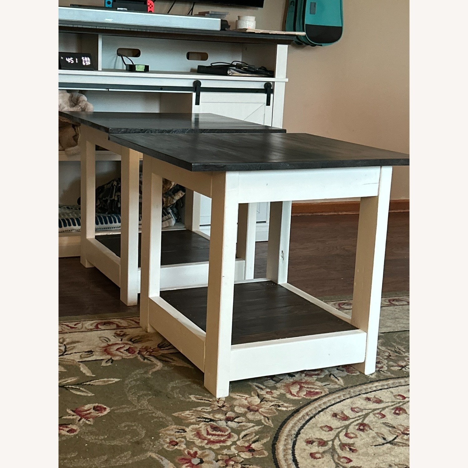 Handcrafted Farmhouse Style End Tables - image-3