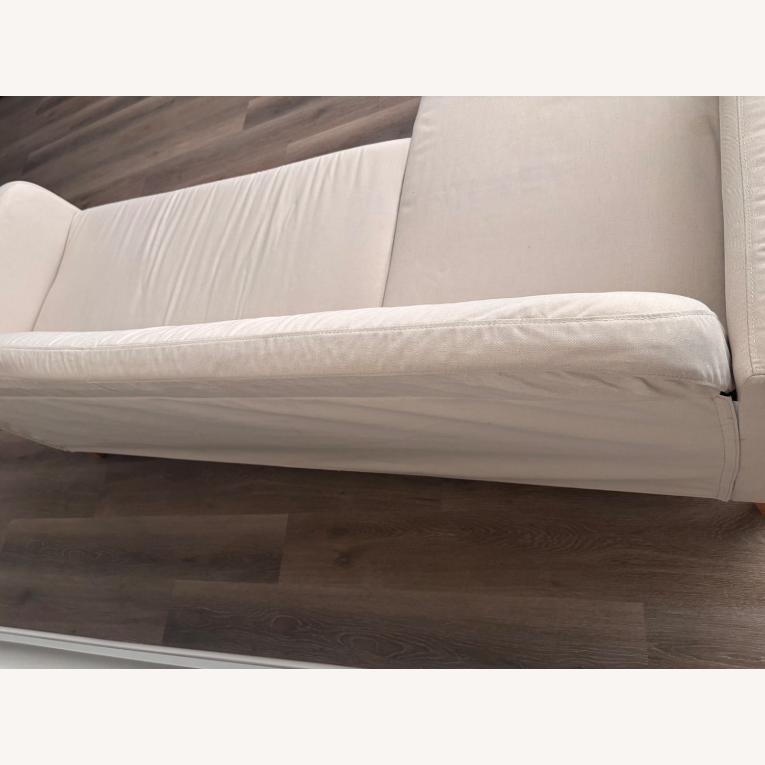 IKEA LINANÄS Sofa with Chaise/VISSLE Beige - image-6