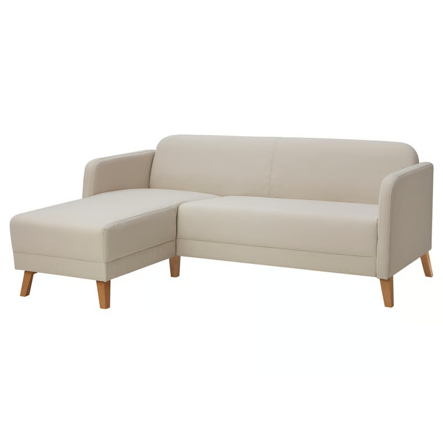 IKEA LINANÄS Sofa with Chaise/VISSLE Beige - image-7