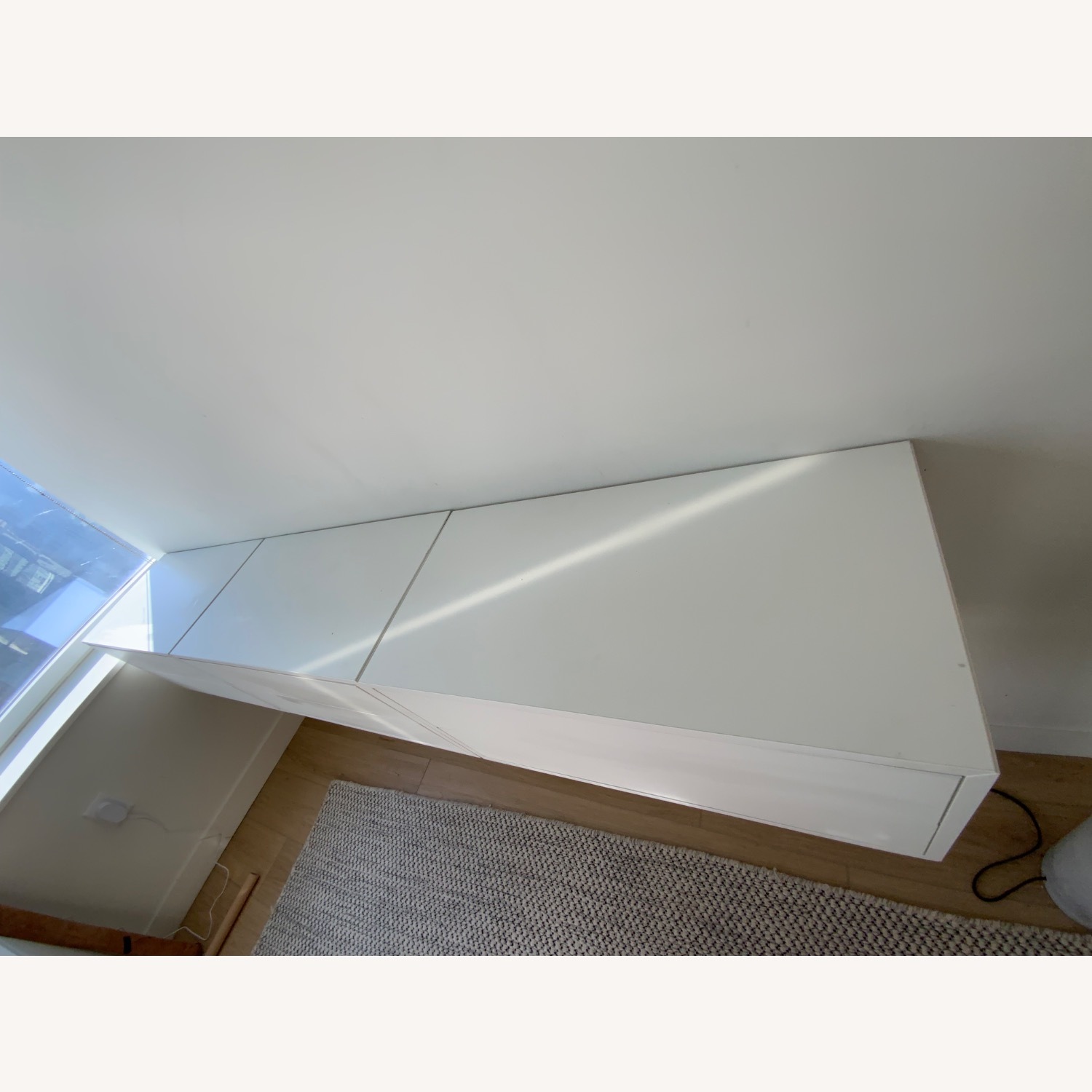 IKEA White Storage Media Cabinet Dresser - image-2