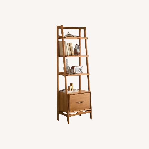 Used Mid-Century Bookshelf W Drawer (22") for sale on AptDeco