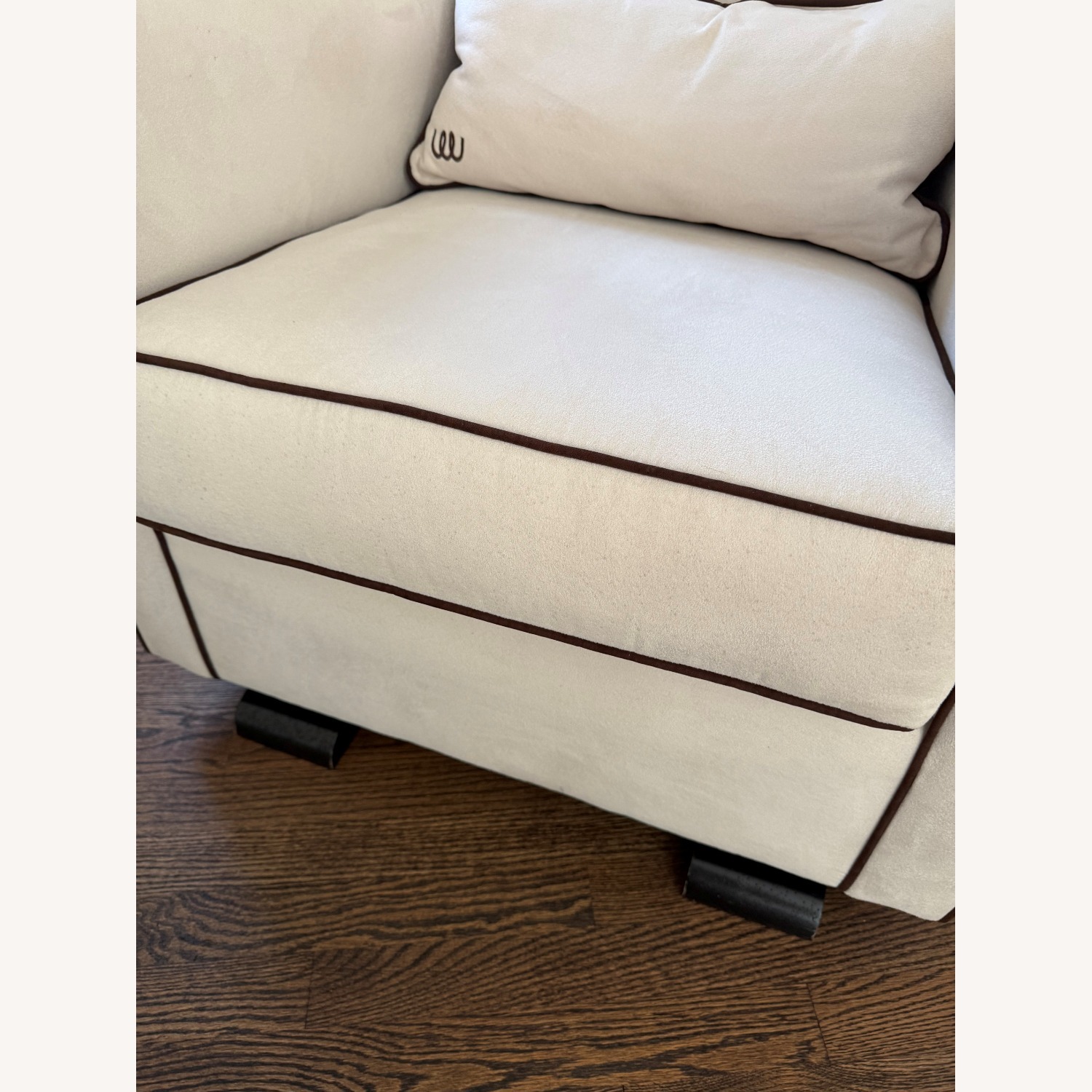 Monte Upholstered Glider Chair And Ottoman  - image-7