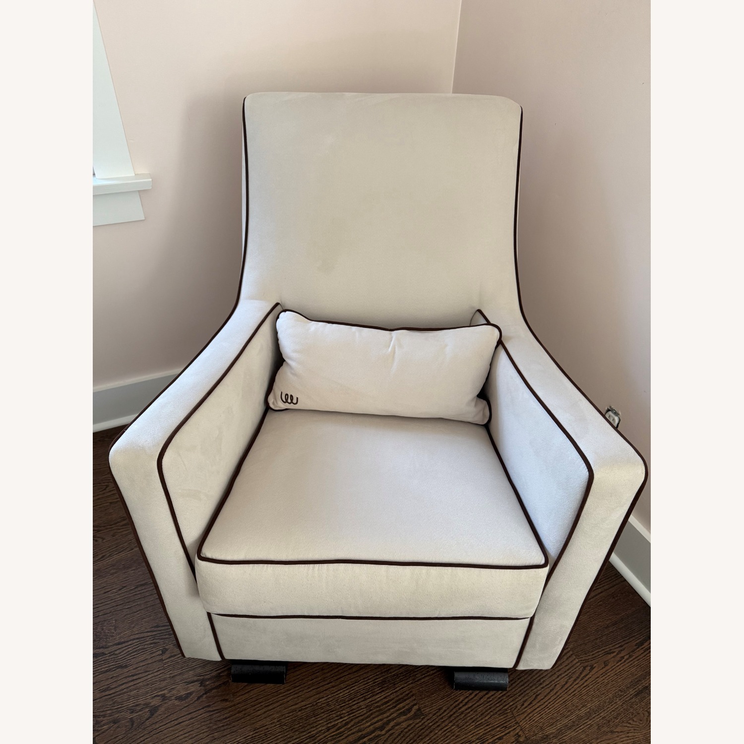 Monte Upholstered Glider Chair And Ottoman  - image-8