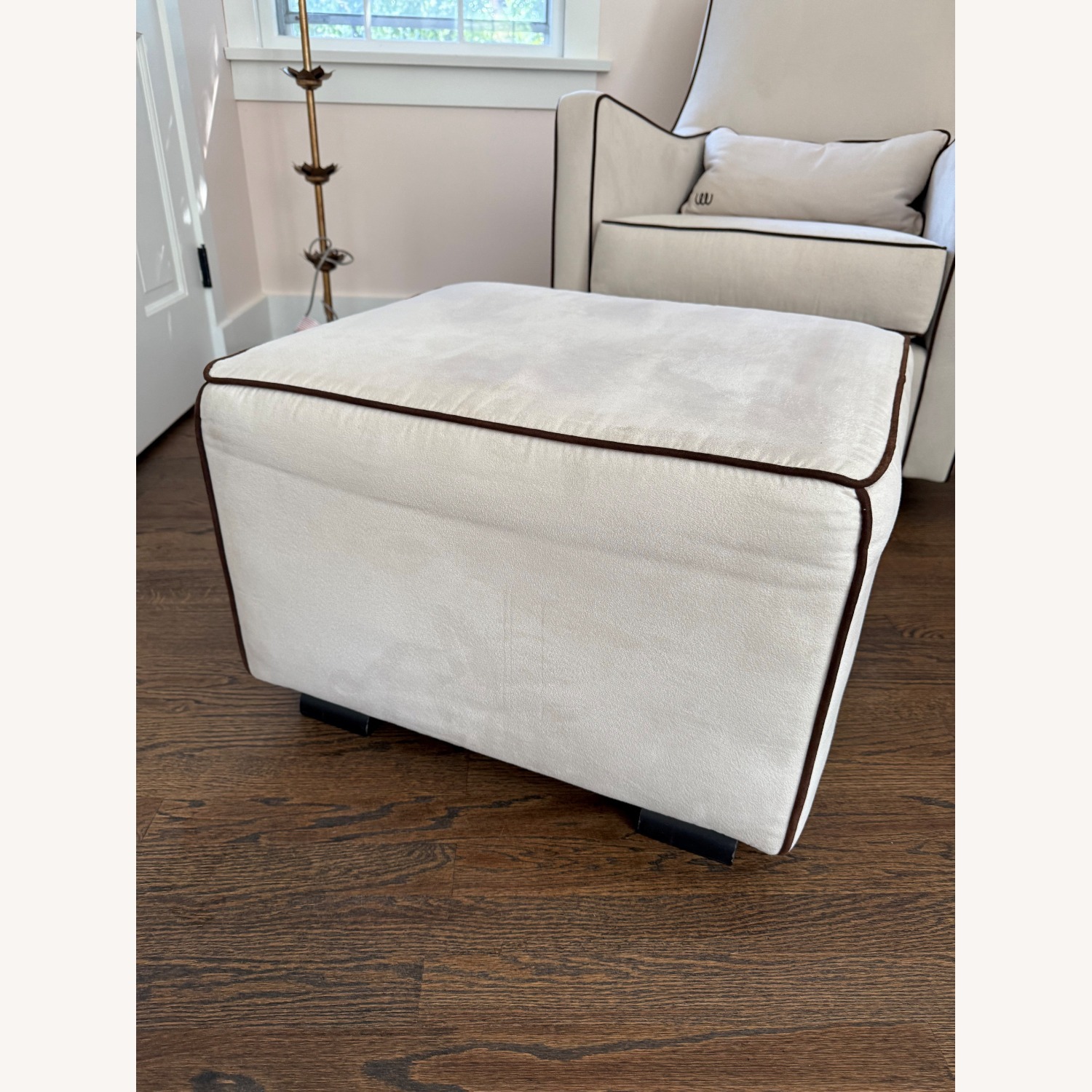 Monte Upholstered Glider Chair And Ottoman  - image-4