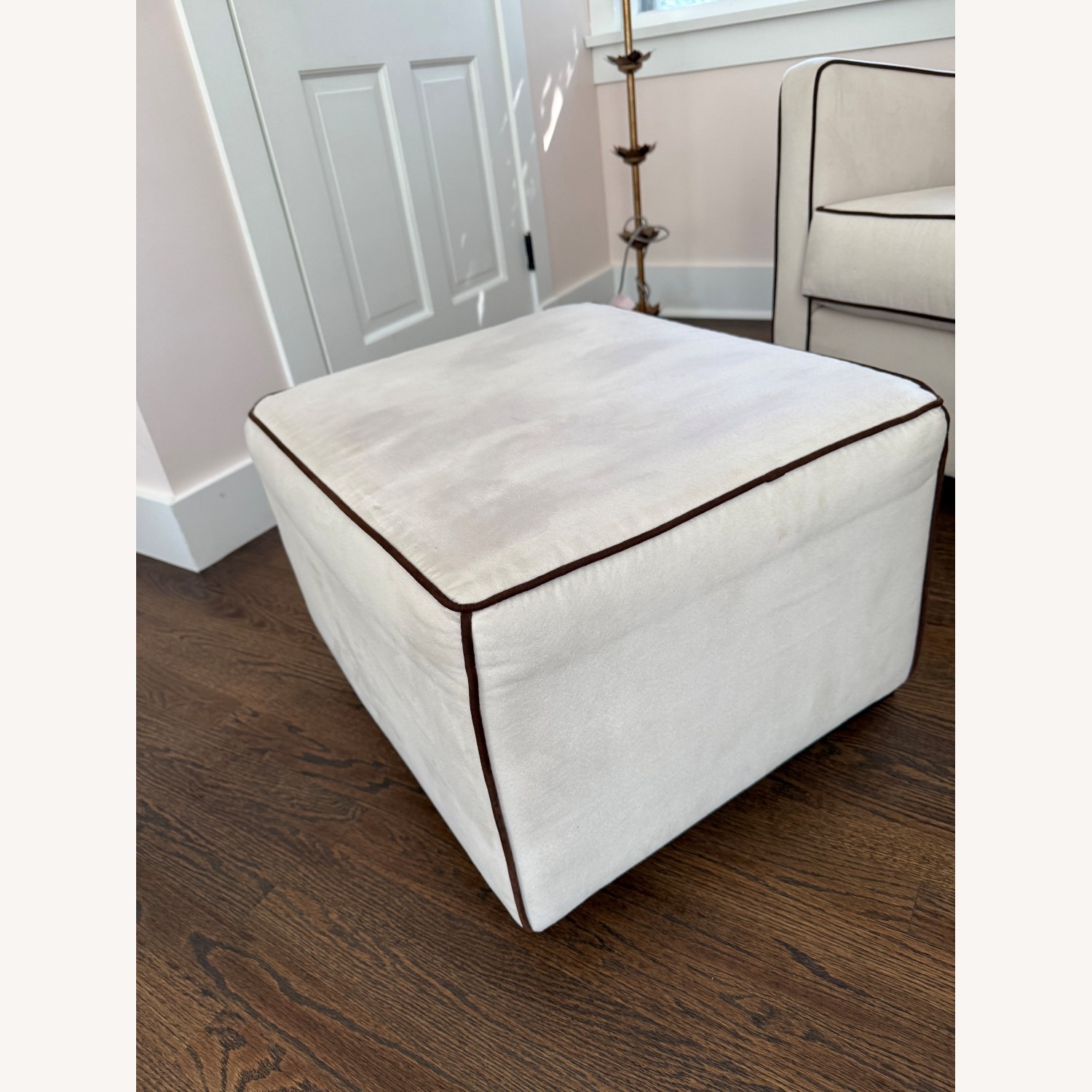 Monte Upholstered Glider Chair And Ottoman  - image-3