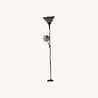 Floor Lamp with Adjustable Shade