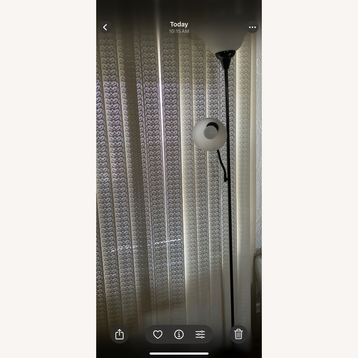 Floor Lamp with Adjustable Shade - image-1