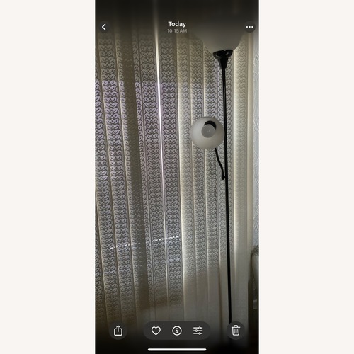 Used Floor Lamp with Adjustable Shade for sale on AptDeco