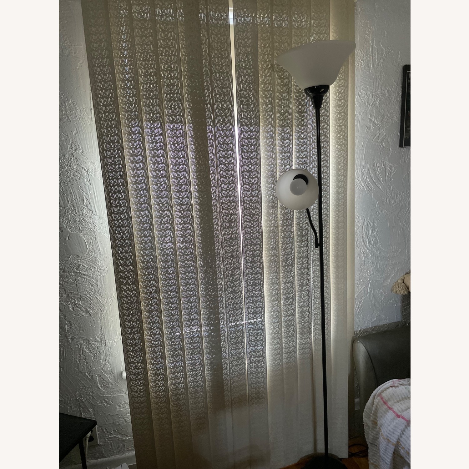 Floor Lamp with Adjustable Shade - image-2