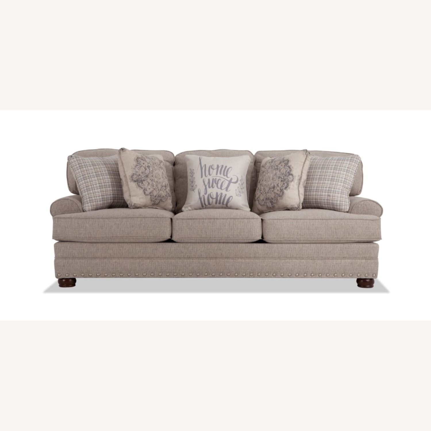 Comfy Gray Couch - image-5