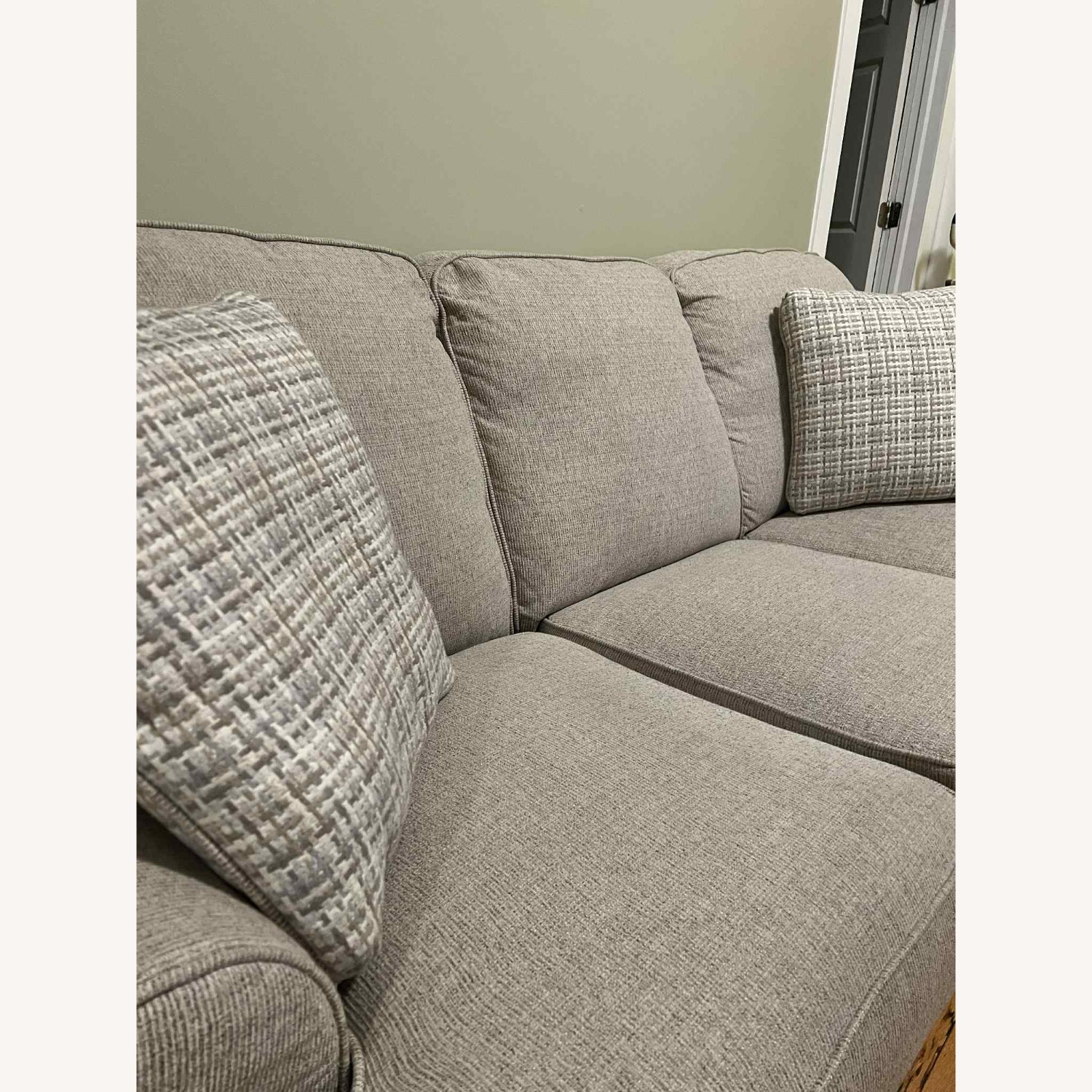 Comfy Gray Couch - image-4