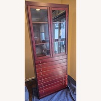 1994 IKEA Kavaljer Tall Shallow Wall Cabinet