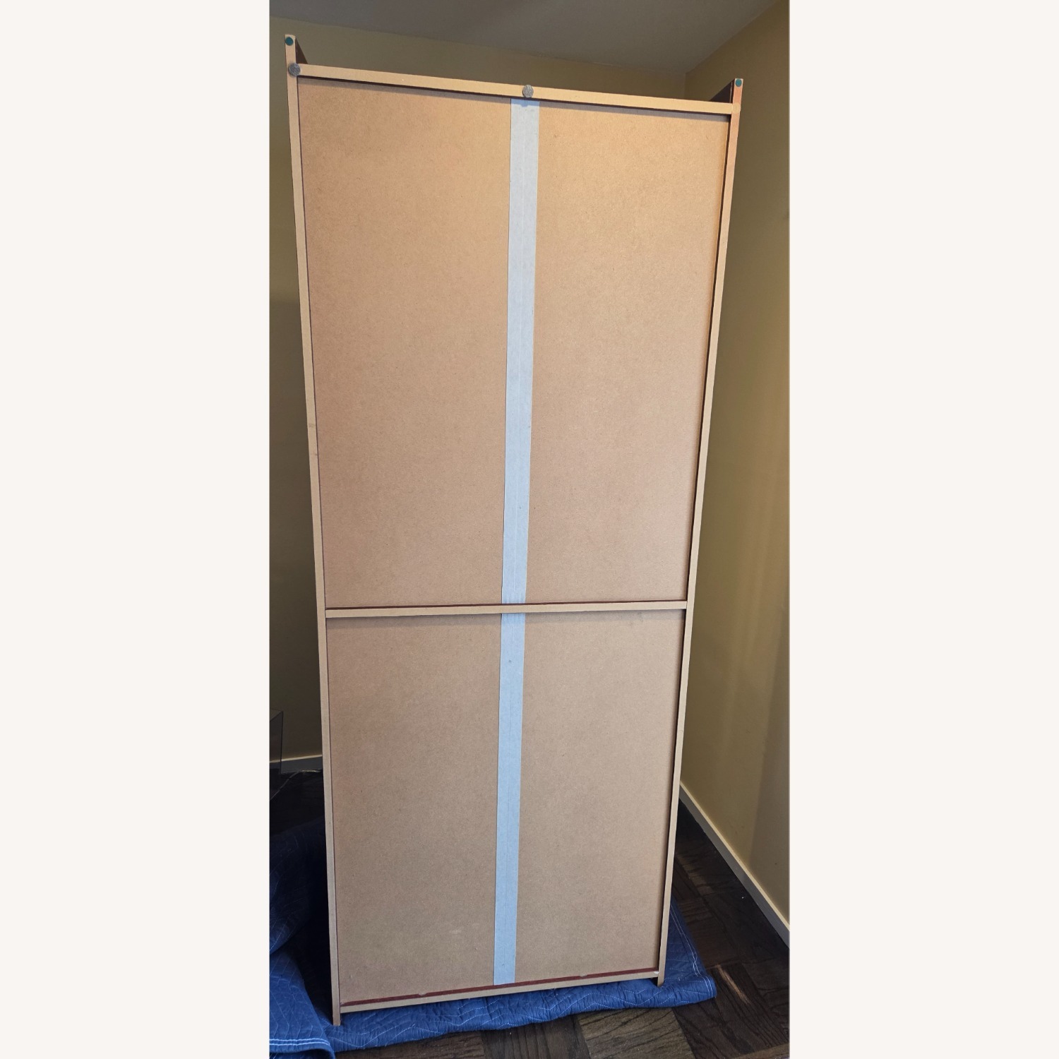 1994 IKEA Kavaljer Tall Shallow Wall Cabinet - image-5