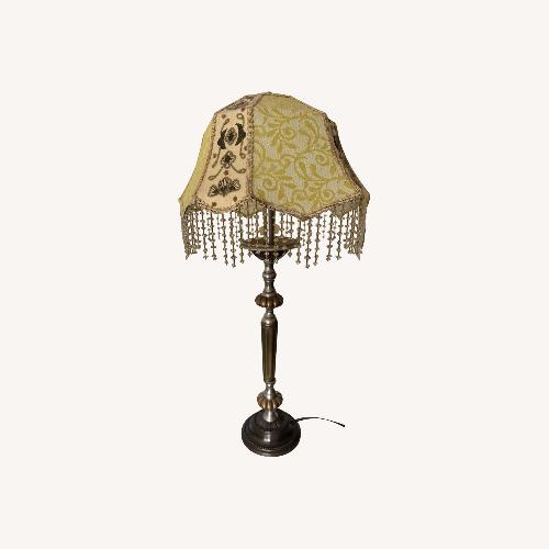 Used Vintage Fringe Table Lamp for sale on AptDeco