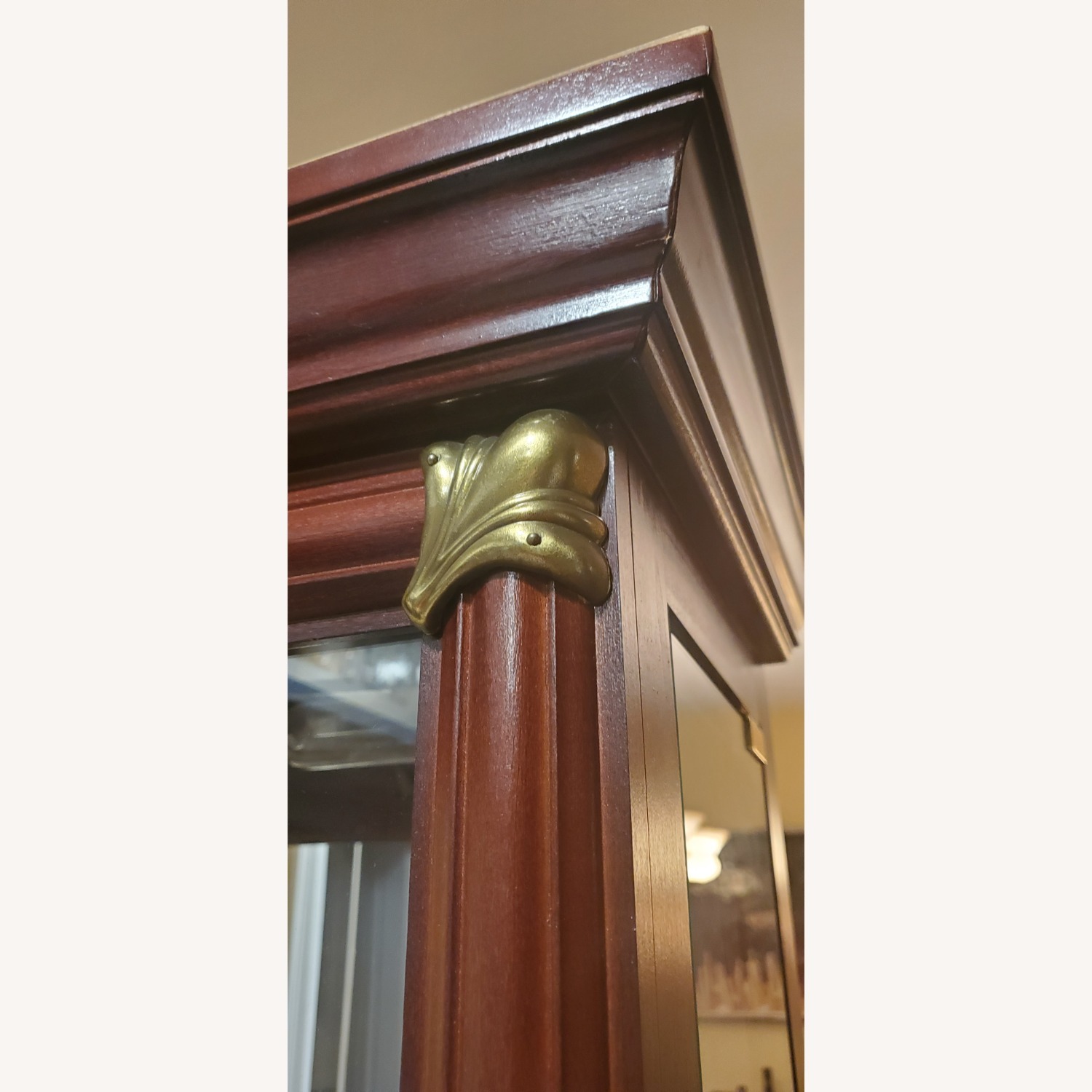 Tall Slim Curio China Display Cabinet - image-12