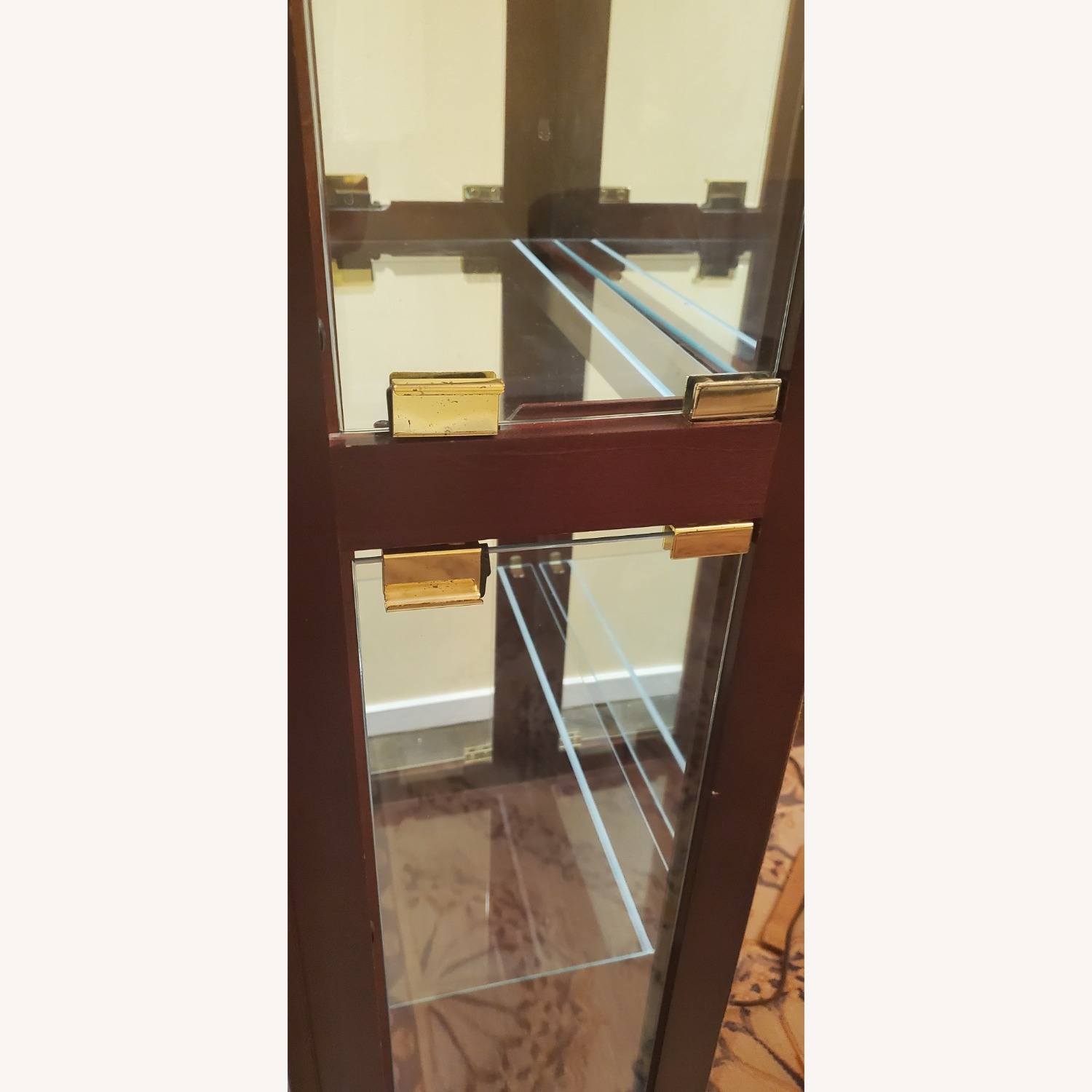 Tall Slim Curio China Display Cabinet - image-6