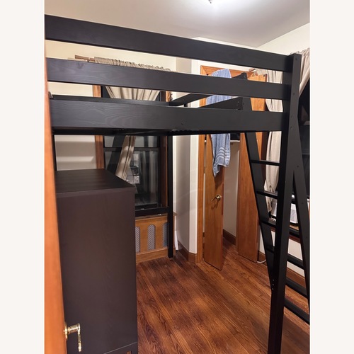 Used IKEA STORÅ Full-Size Lofted Bedframe for sale on AptDeco