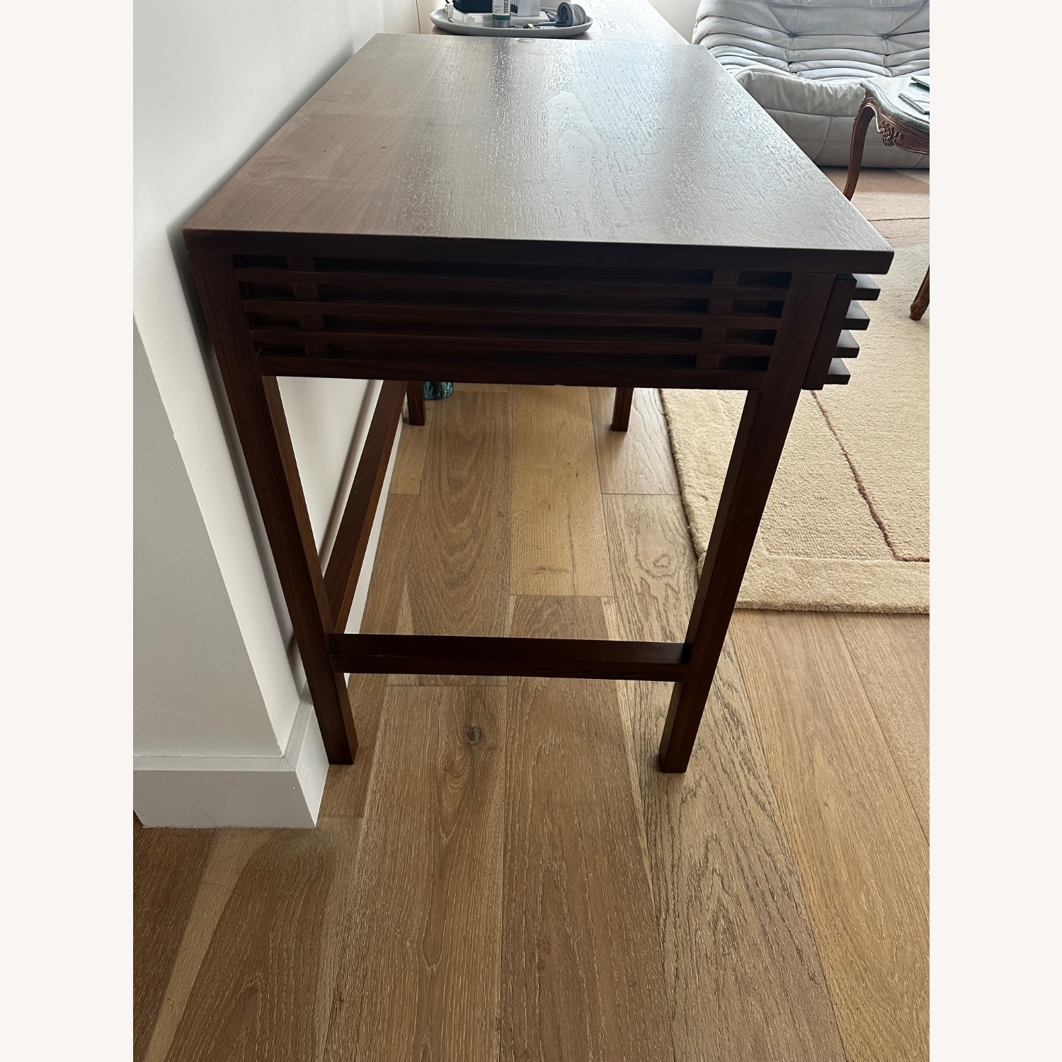 DWR Mini Line Desk in Walnut - image-2