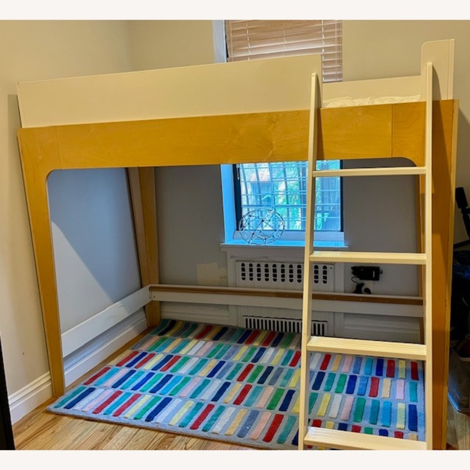 Oeuf Perch Bunk Bed White/Birch - image-1