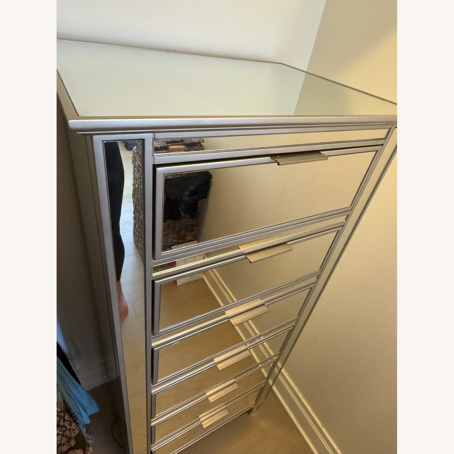 Pottery Barn Park Mirrored Dresser - image-2