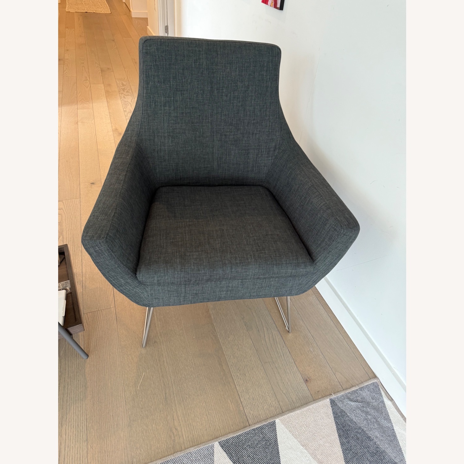 Adesso Kendrick Charcoal Gray Chair - image-3