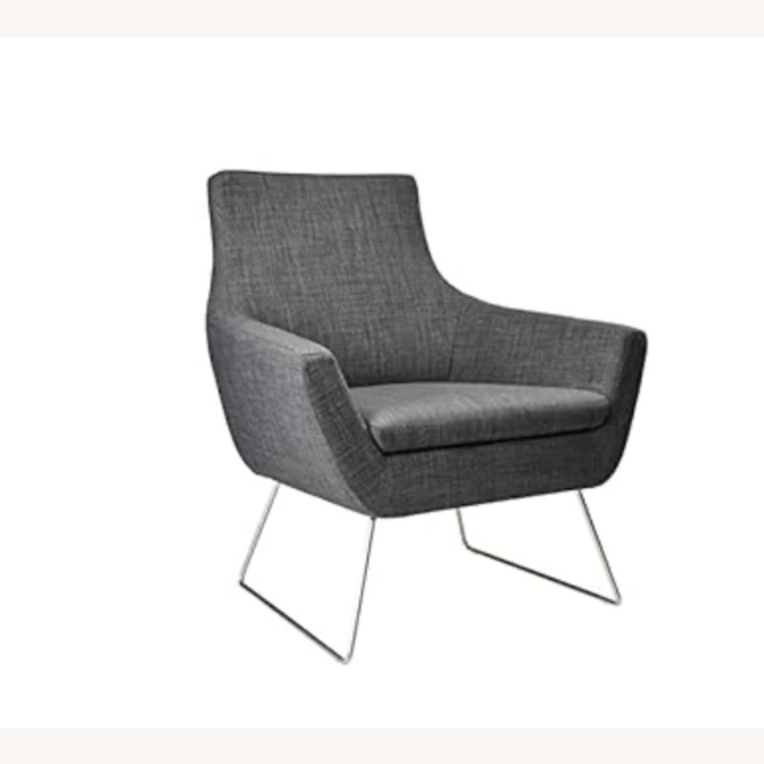 Adesso Kendrick Charcoal Gray Chair - image-1