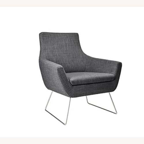 Used Adesso Kendrick Charcoal Gray Chair for sale on AptDeco