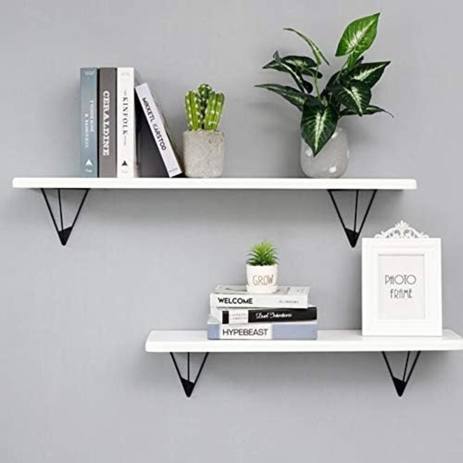 Marble Wall Shelf, Set of 2 - image-0