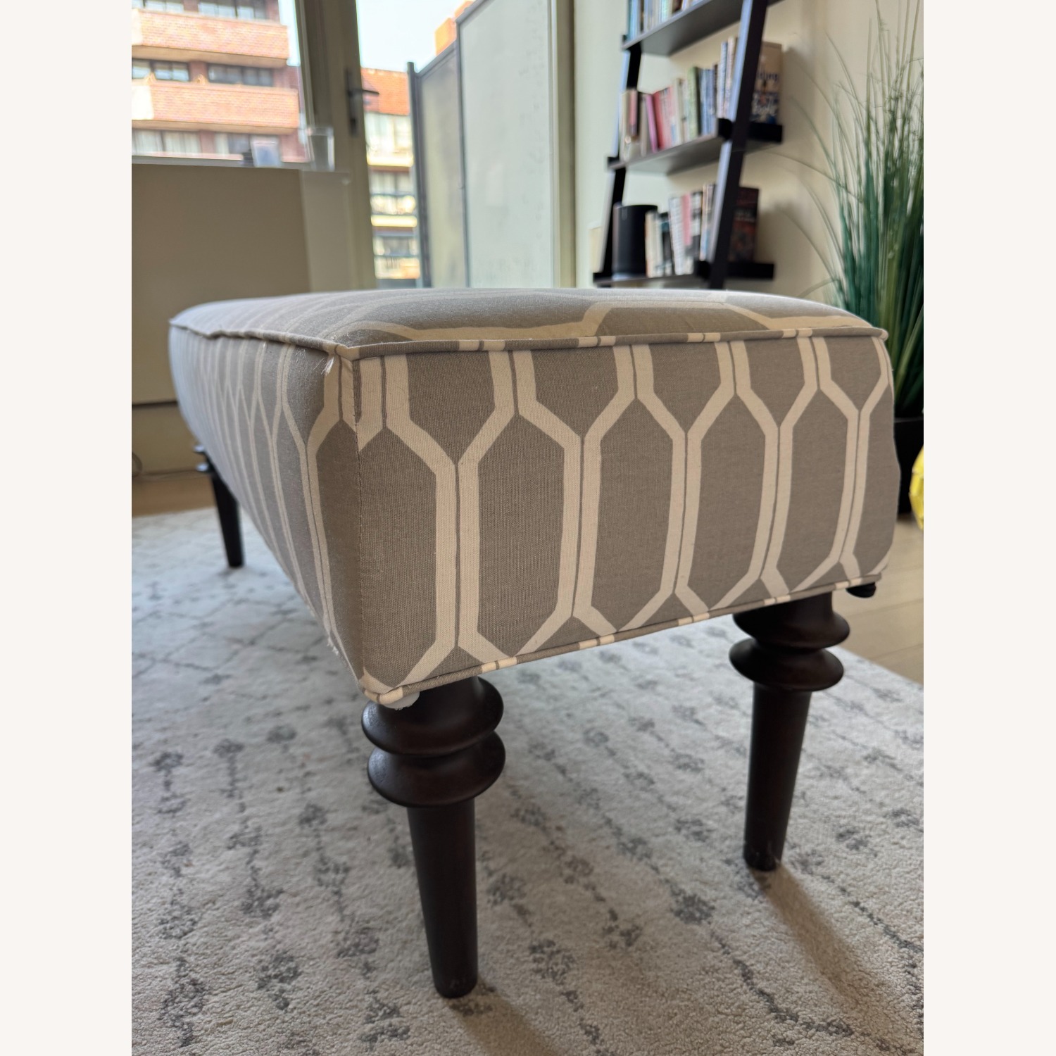 Upholstered Bench, Honeycomb - image-2