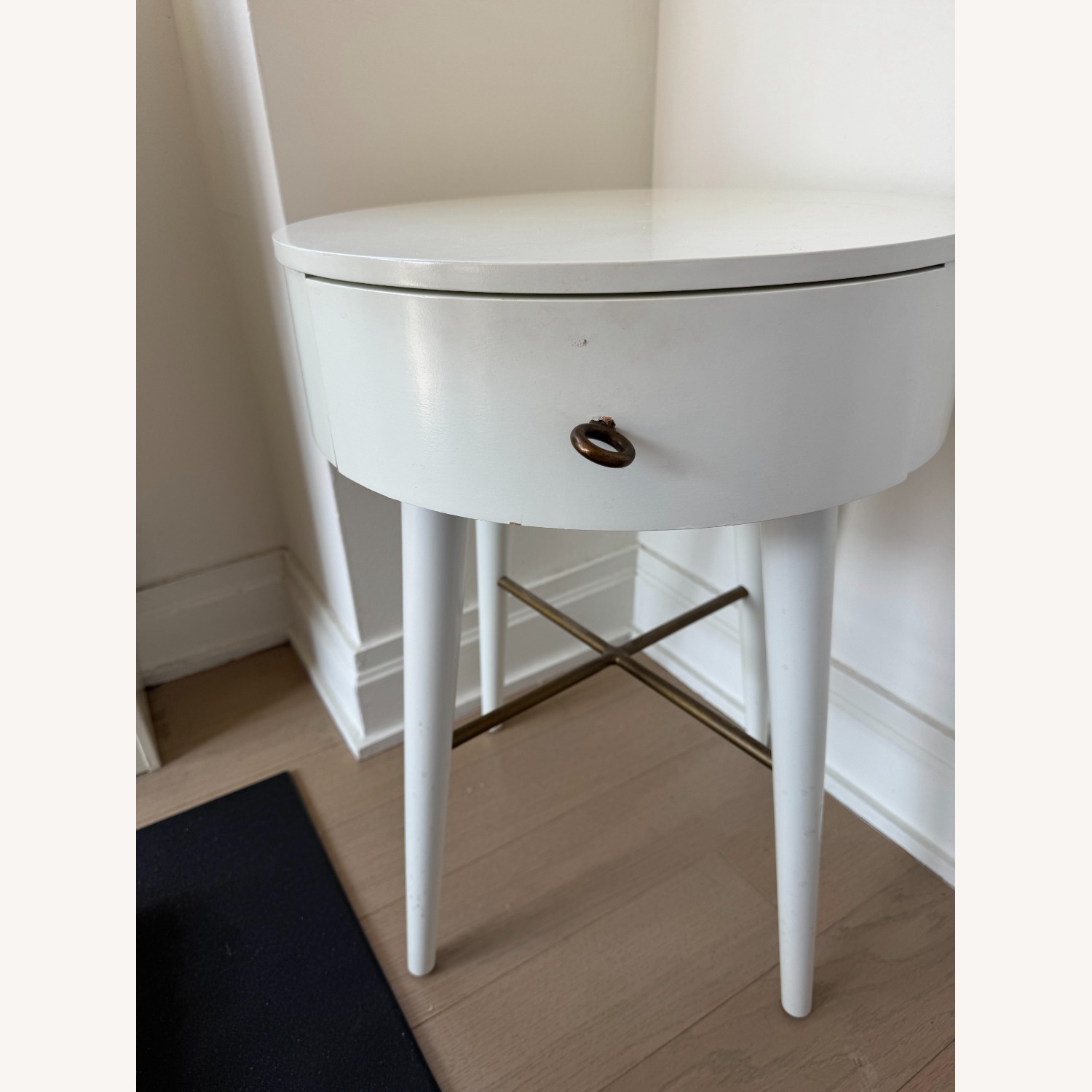 West Elm Penelope Nightstand, Small, White - image-1