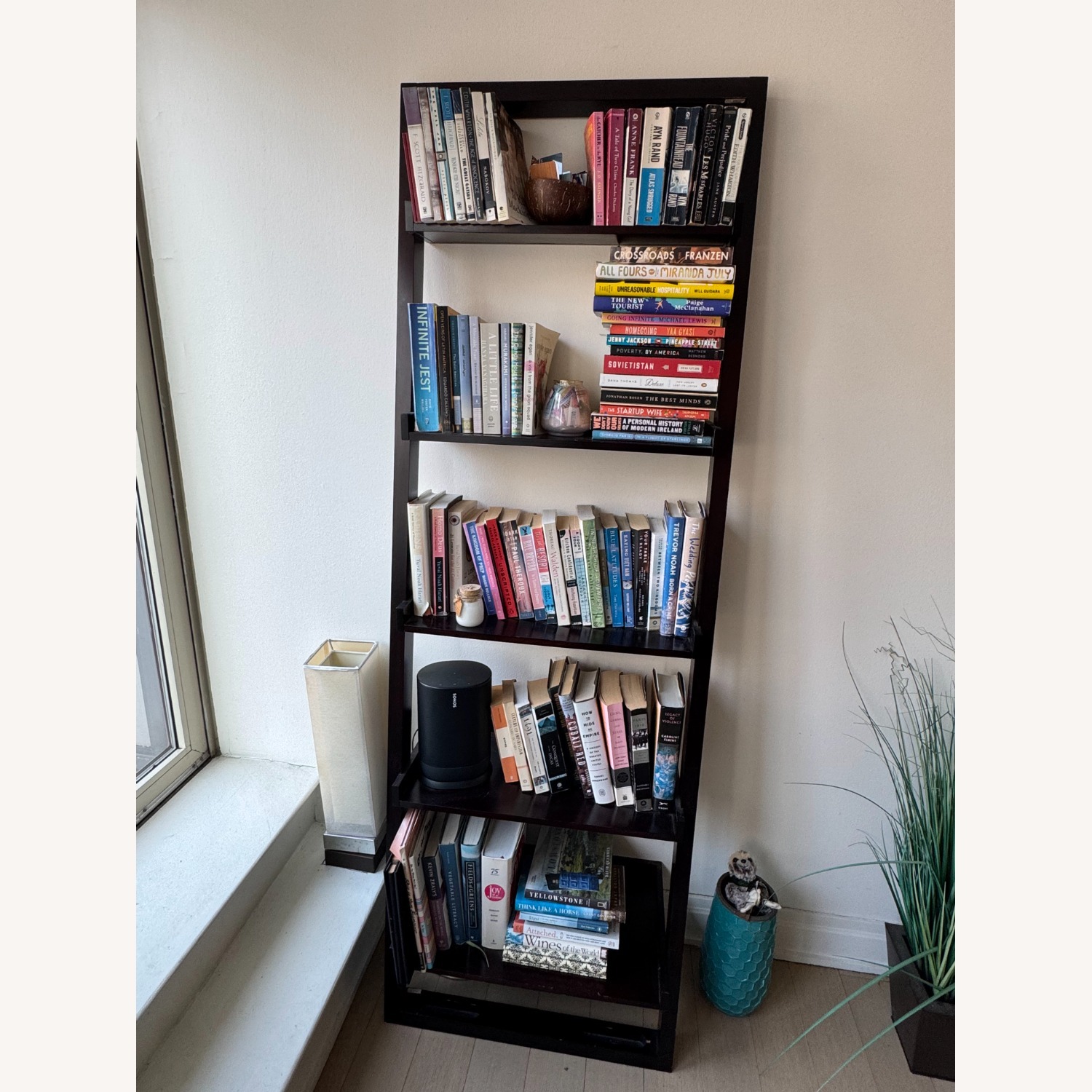 2 Ladder Bookshelves - image-1