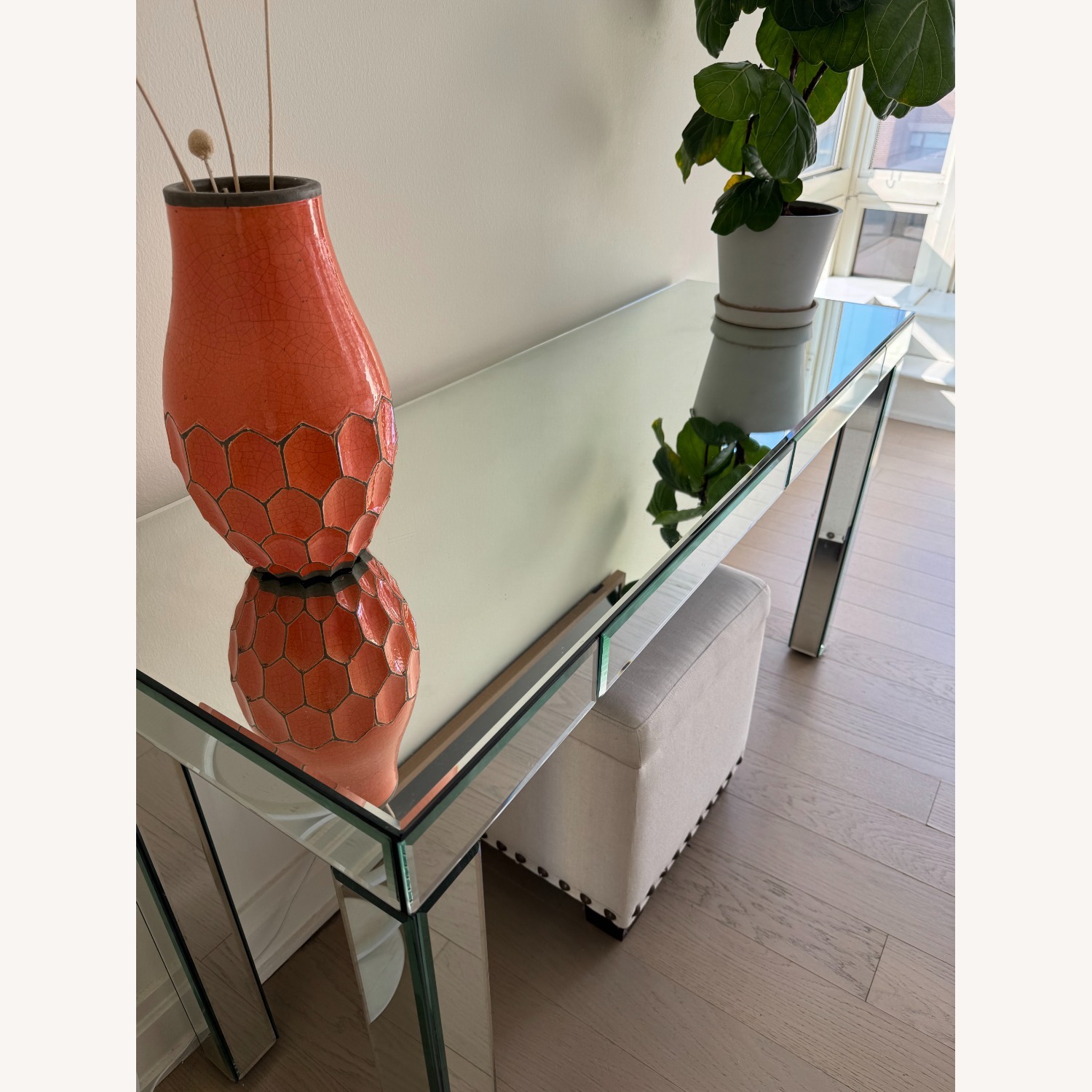 Mirrored Console Table - image-1
