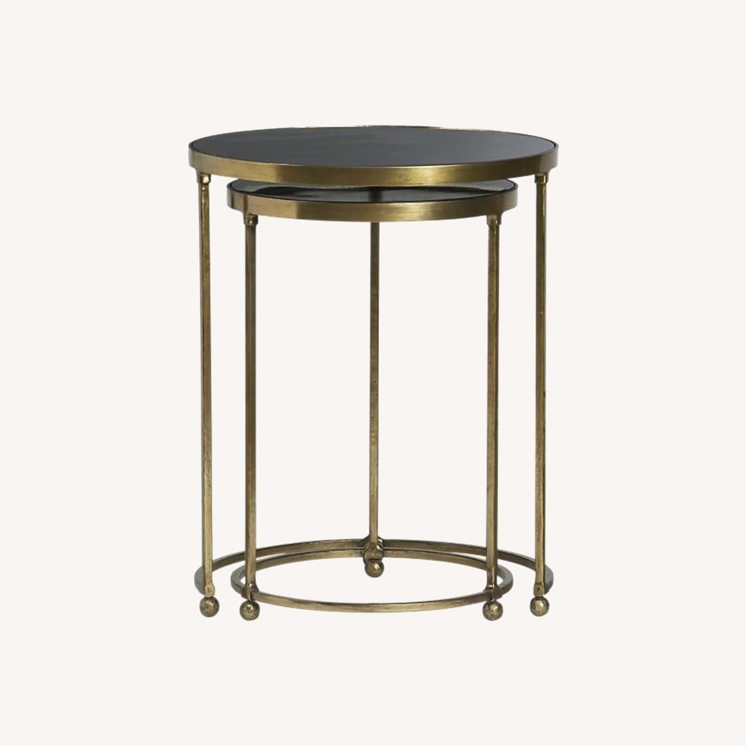 Tortoise Shell Nesting Table - image-0