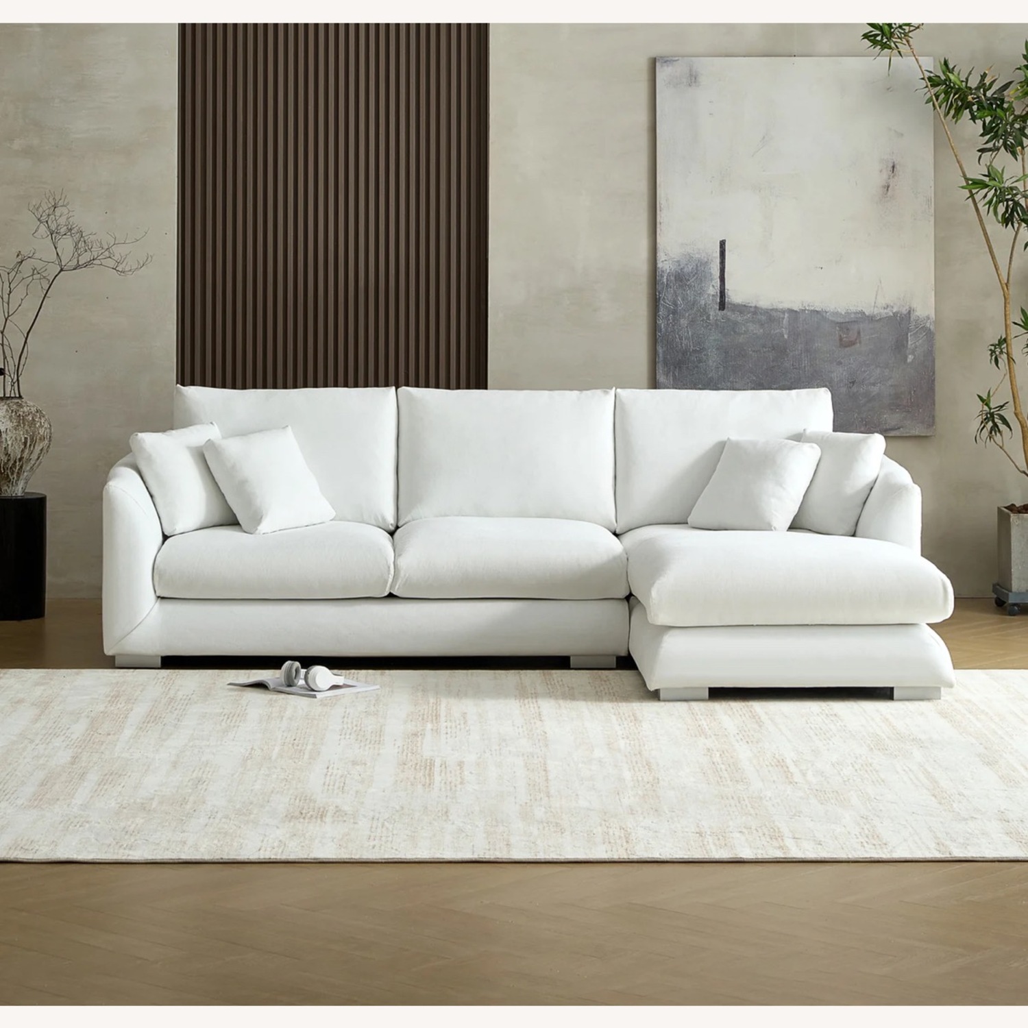 Valyou White Cloud Sofa - image-2