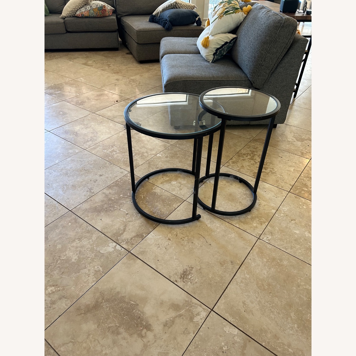 Pier 1 Imports End Table - image-1