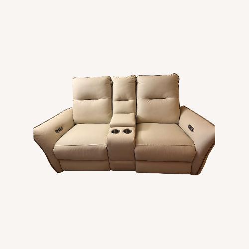Used Reclining Leather Sofa for sale on AptDeco