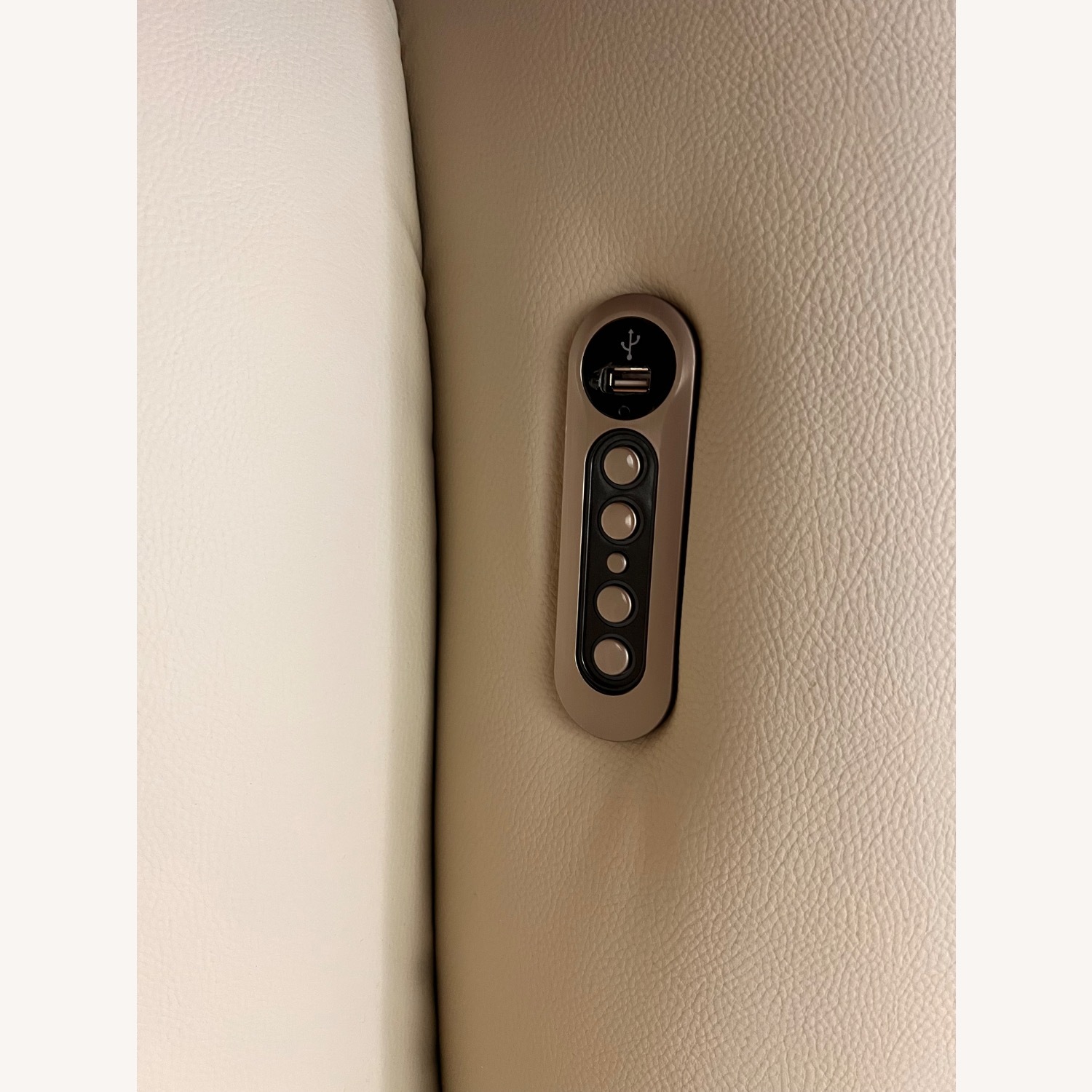 Reclining Leather Sofa - image-9