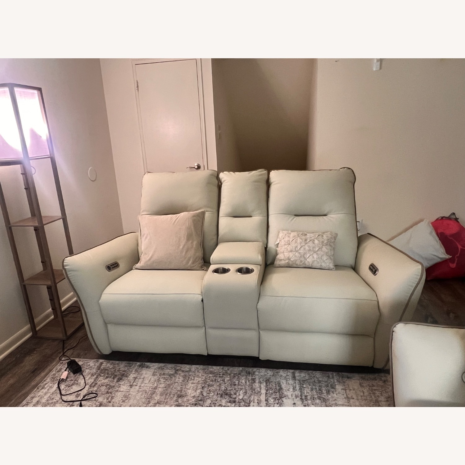 Reclining Leather Sofa - image-7