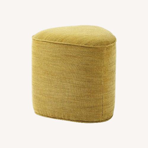 Used West Elm Gold Twill Stools for sale on AptDeco