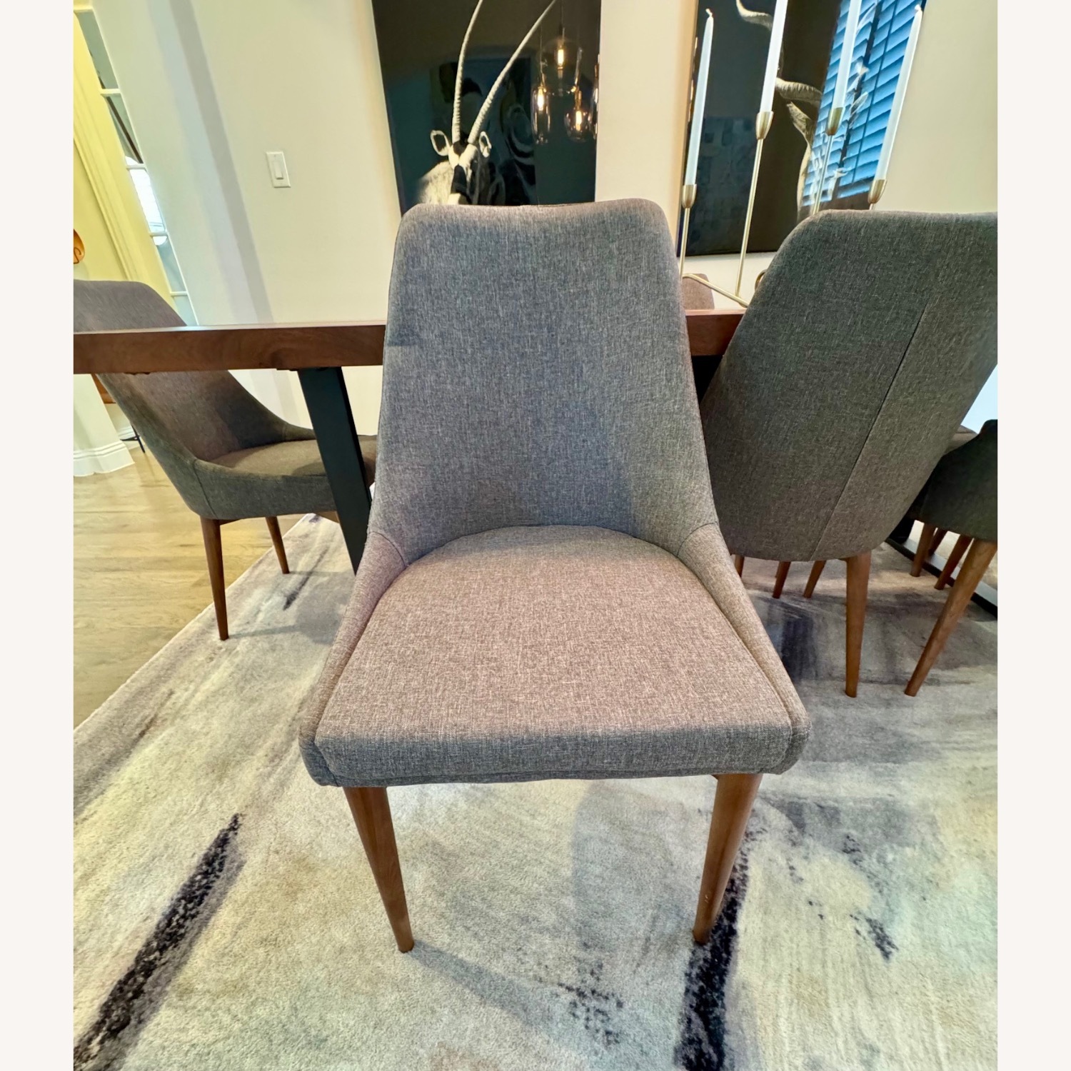 Modani Wood Dining Table with 8 Chairs - image-4