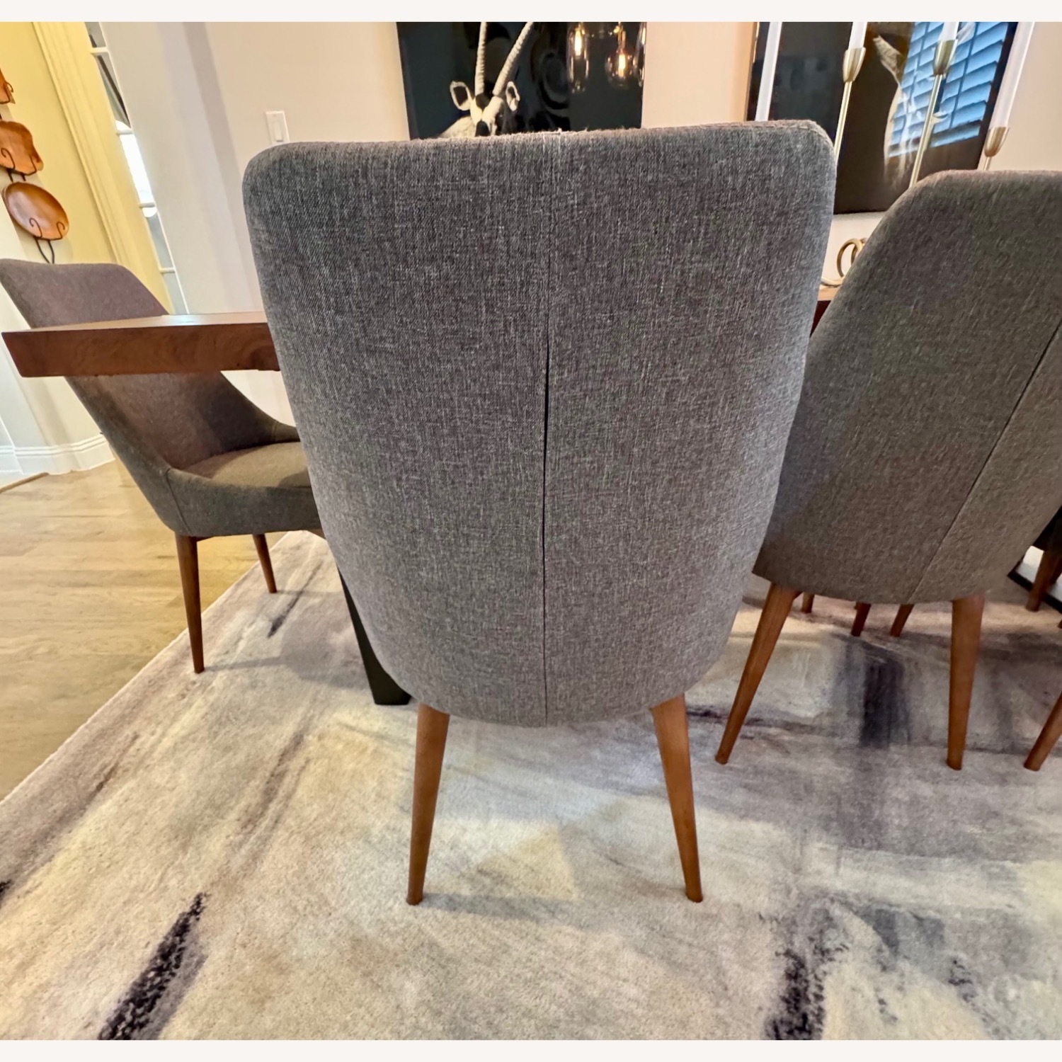 Modani Wood Dining Table with 8 Chairs - image-5