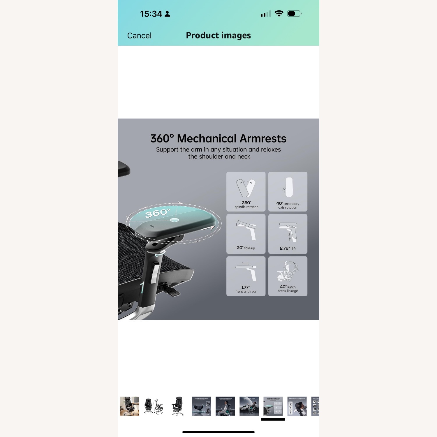 Hbada E3 Ultra Ergonomic Office chair - image-3