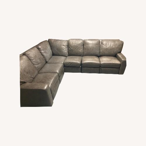 Used 3 Piece Corner Sectional, Brown  for sale on AptDeco