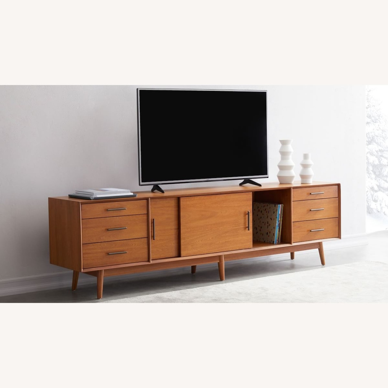 West Elm Mid Century Console - image-2