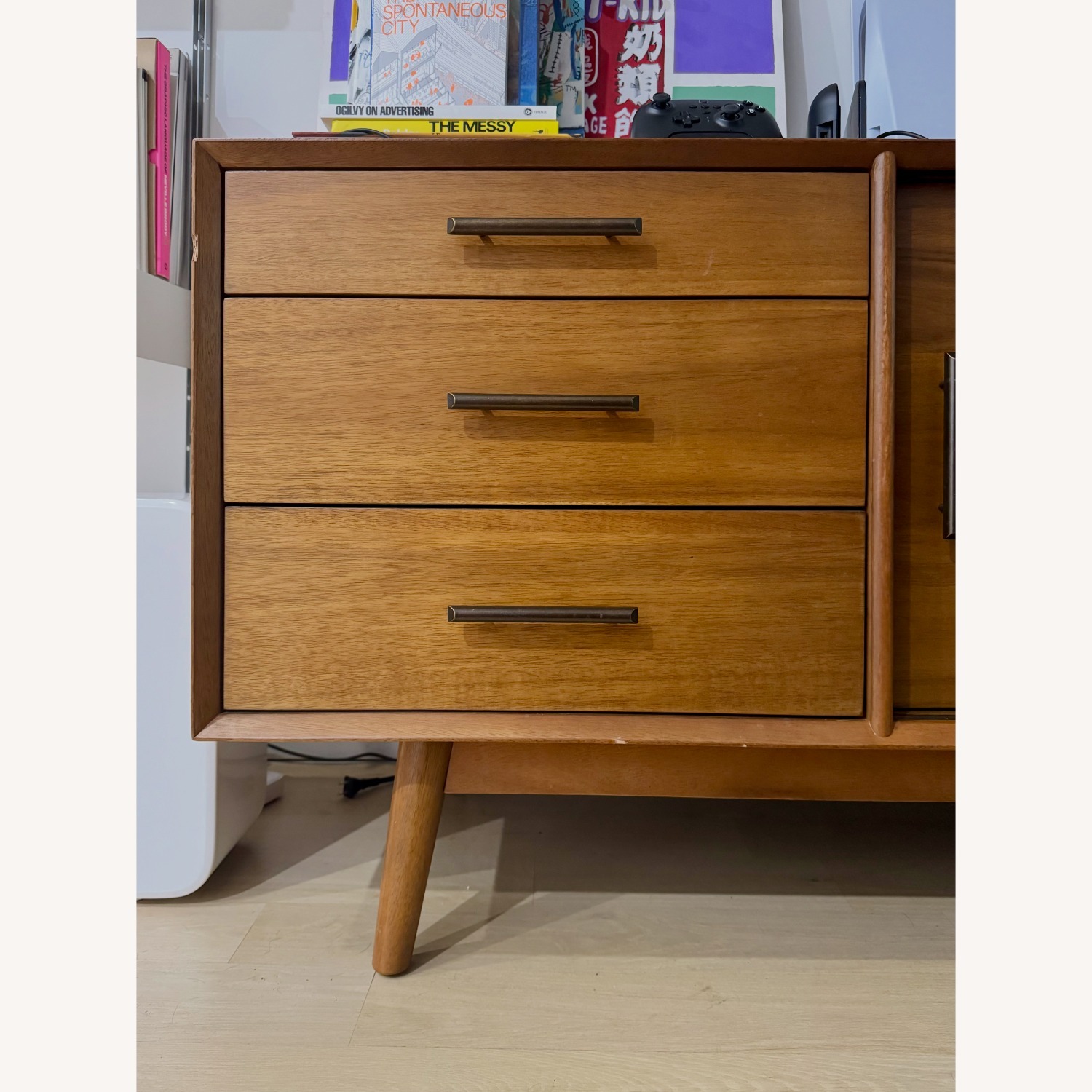 West Elm Mid Century Console - image-5